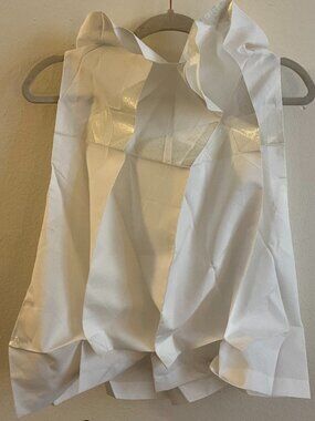 ISSAY MIYAKE rare white pleated blouse size S